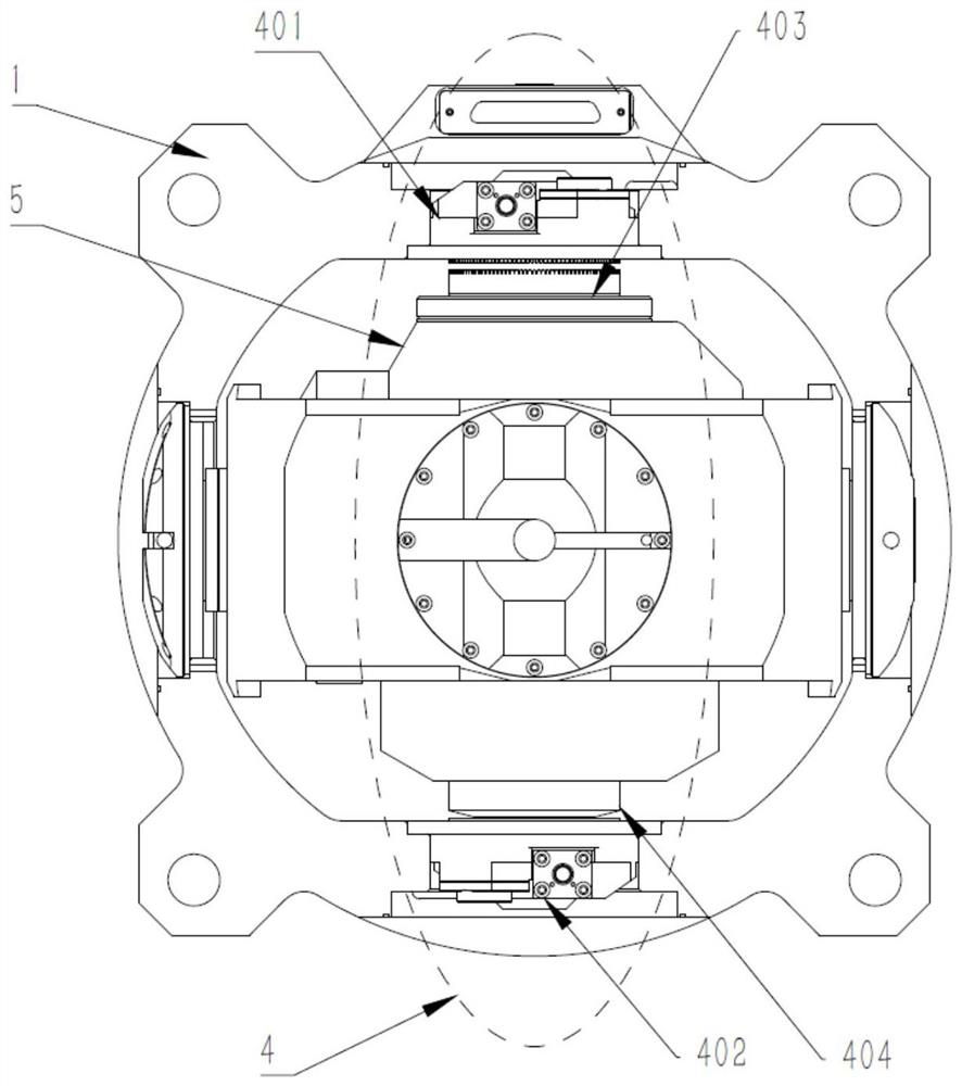 A high-precision miniaturized dual-axis rotating bidirectional locking and positioning device