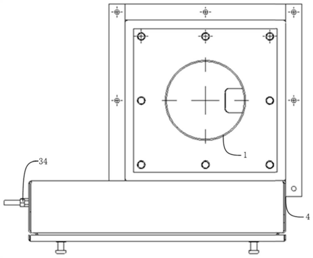 Packaging scale feeding device