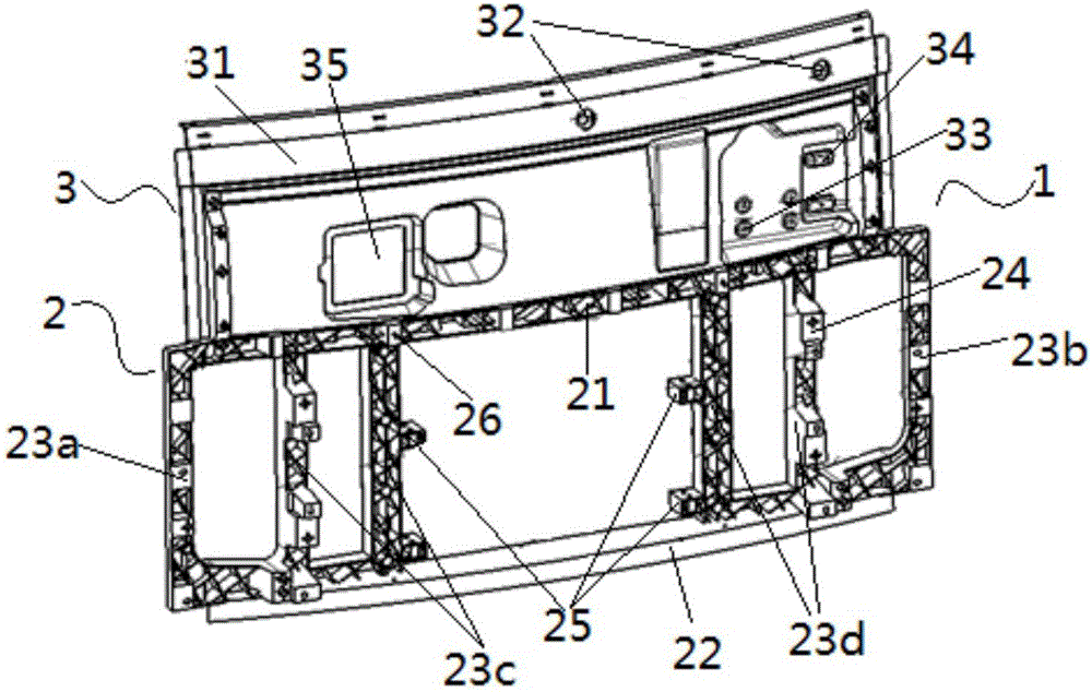 Automobile front-end module