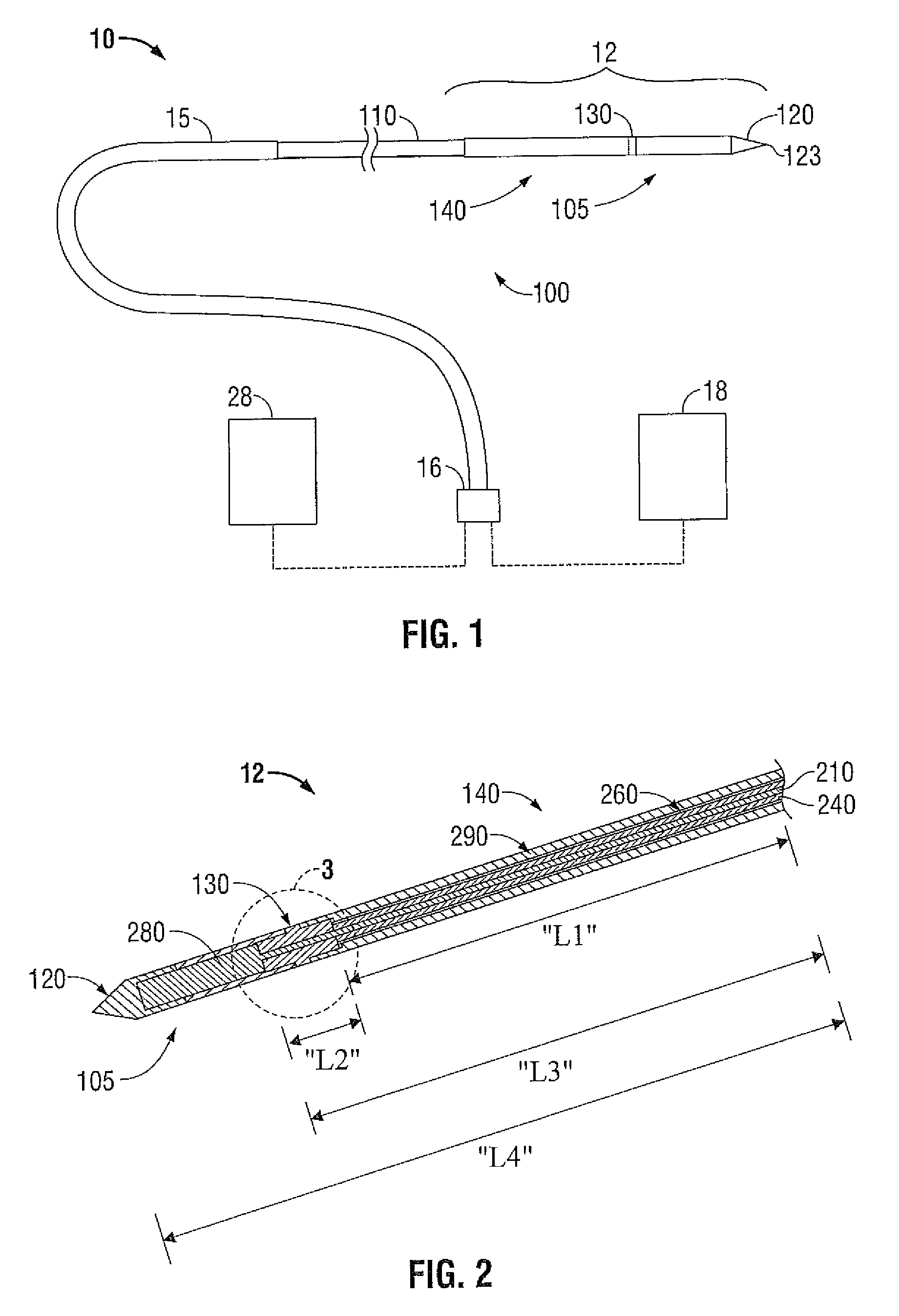 Electrosurgical devices with directional radiation pattern