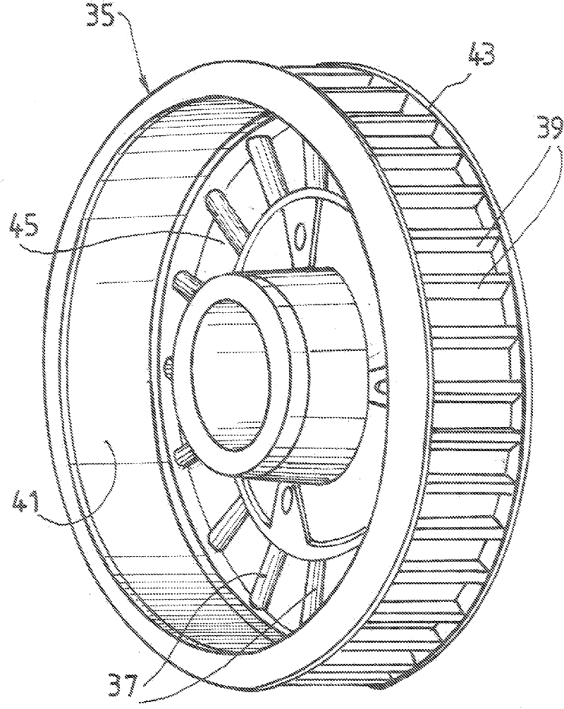 Improved drum and drum hub for a heat exchange brake, particularly for an automobile, and thus-fitted vehicle