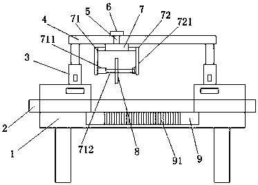 Cutting device for silicon rod production