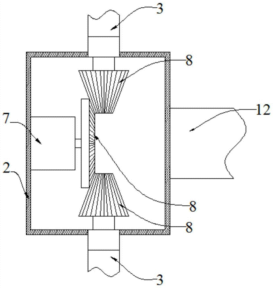 A stepped Magnus type wind blade and wind turbine