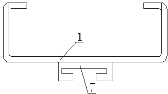 Sliding-channel type sliding block device