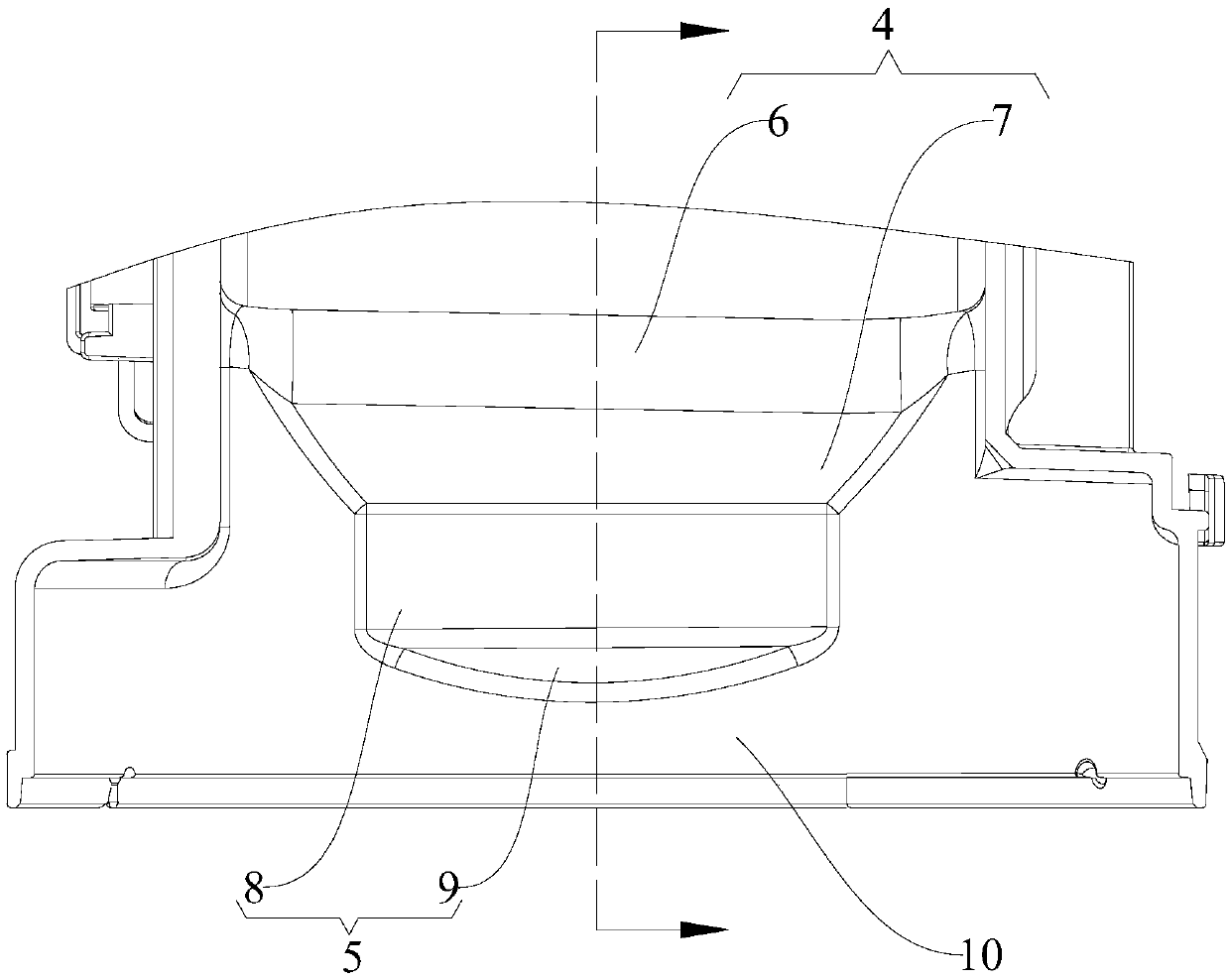 Air duct structure and air conditioner