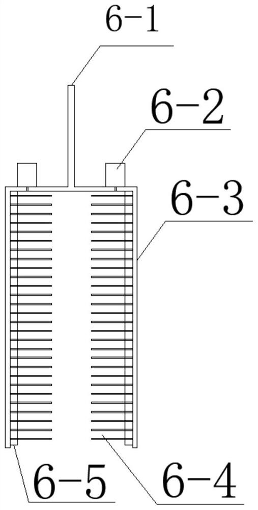 Fan foundation anchor bolt rust removal device and method