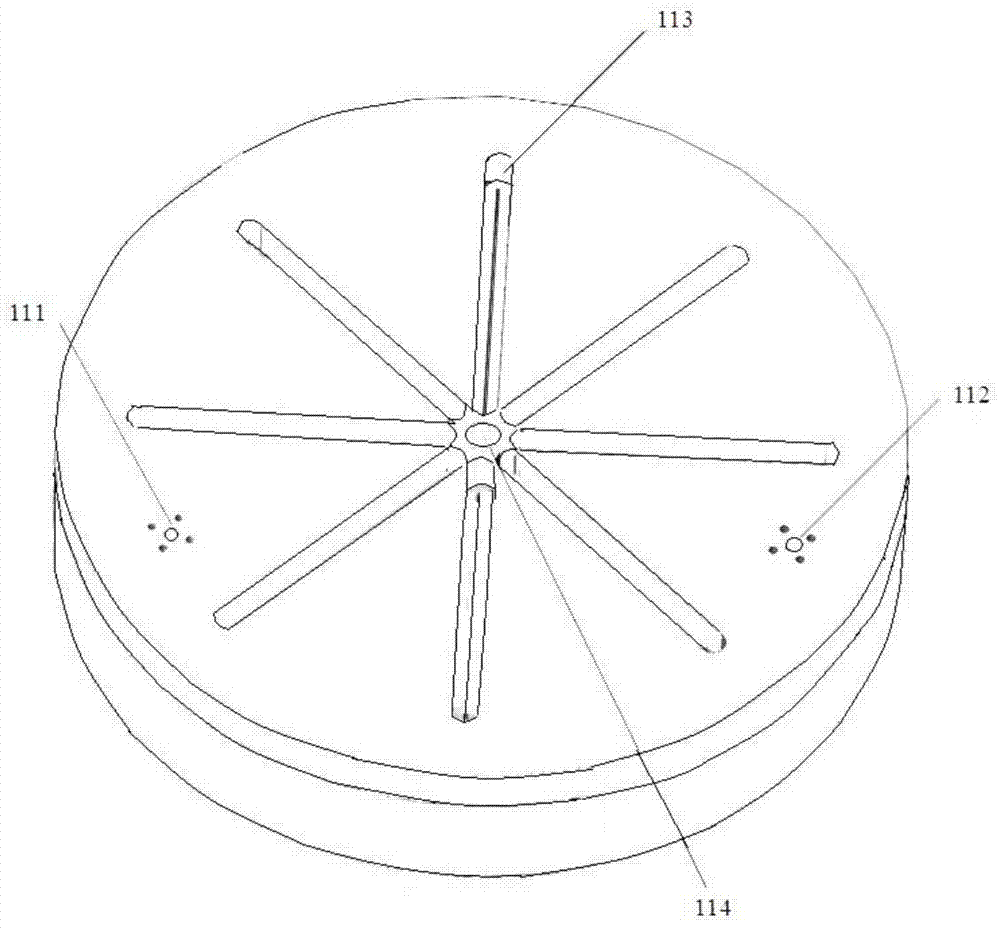 High-temperature test system and test method for complex dielectric constant in an oxygen-poor environment