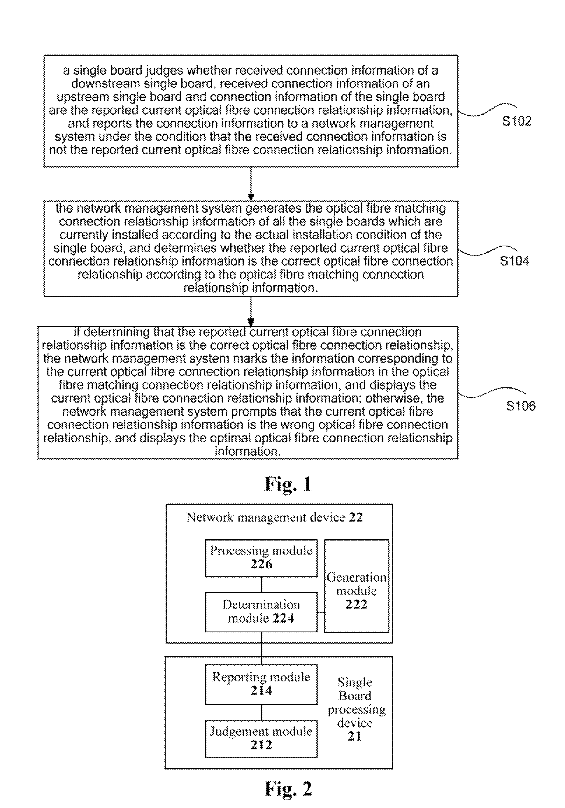 Method and System for Detecting Optical Fibre Connection