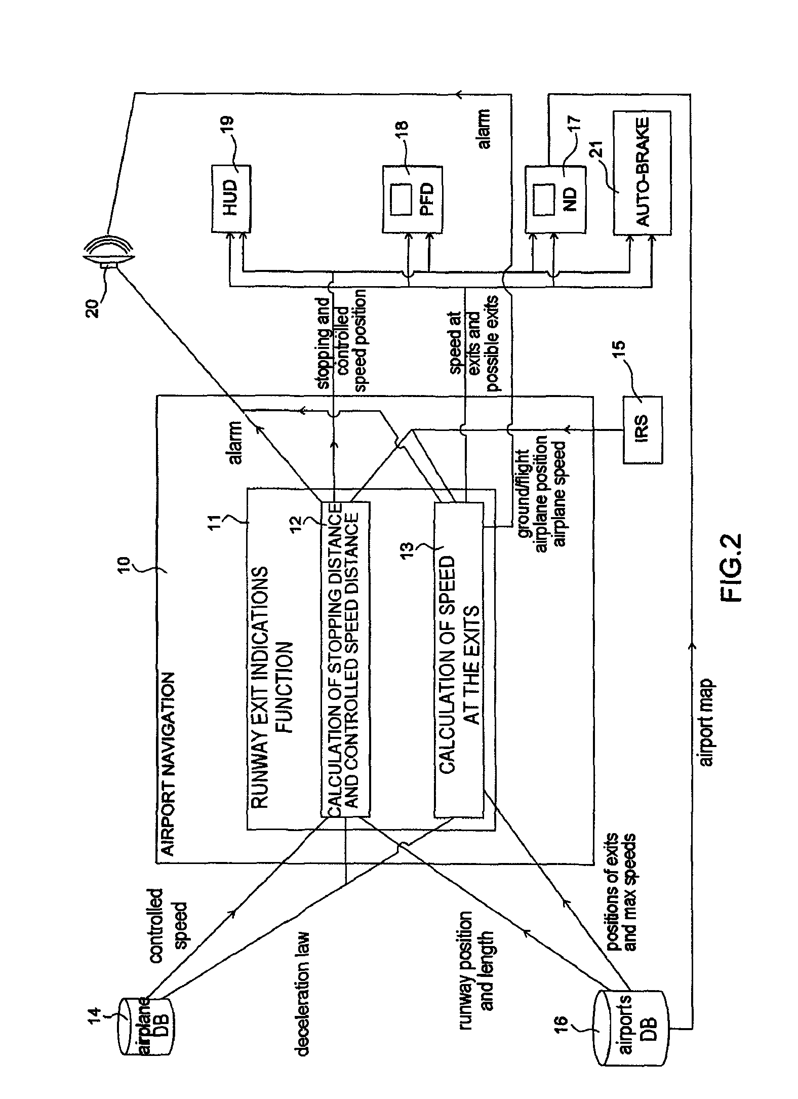 System and method to assist in the braking of an aircraft on a landing runway