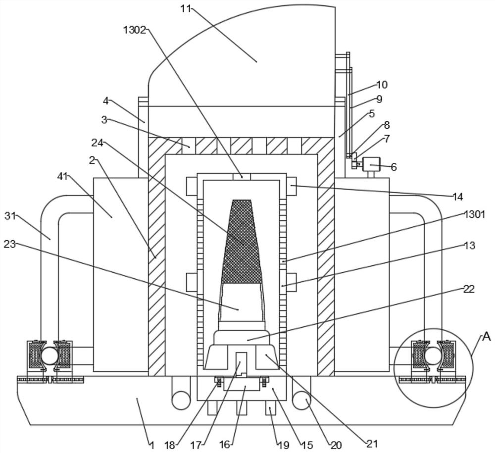 Condensing device for cosmetic instruments