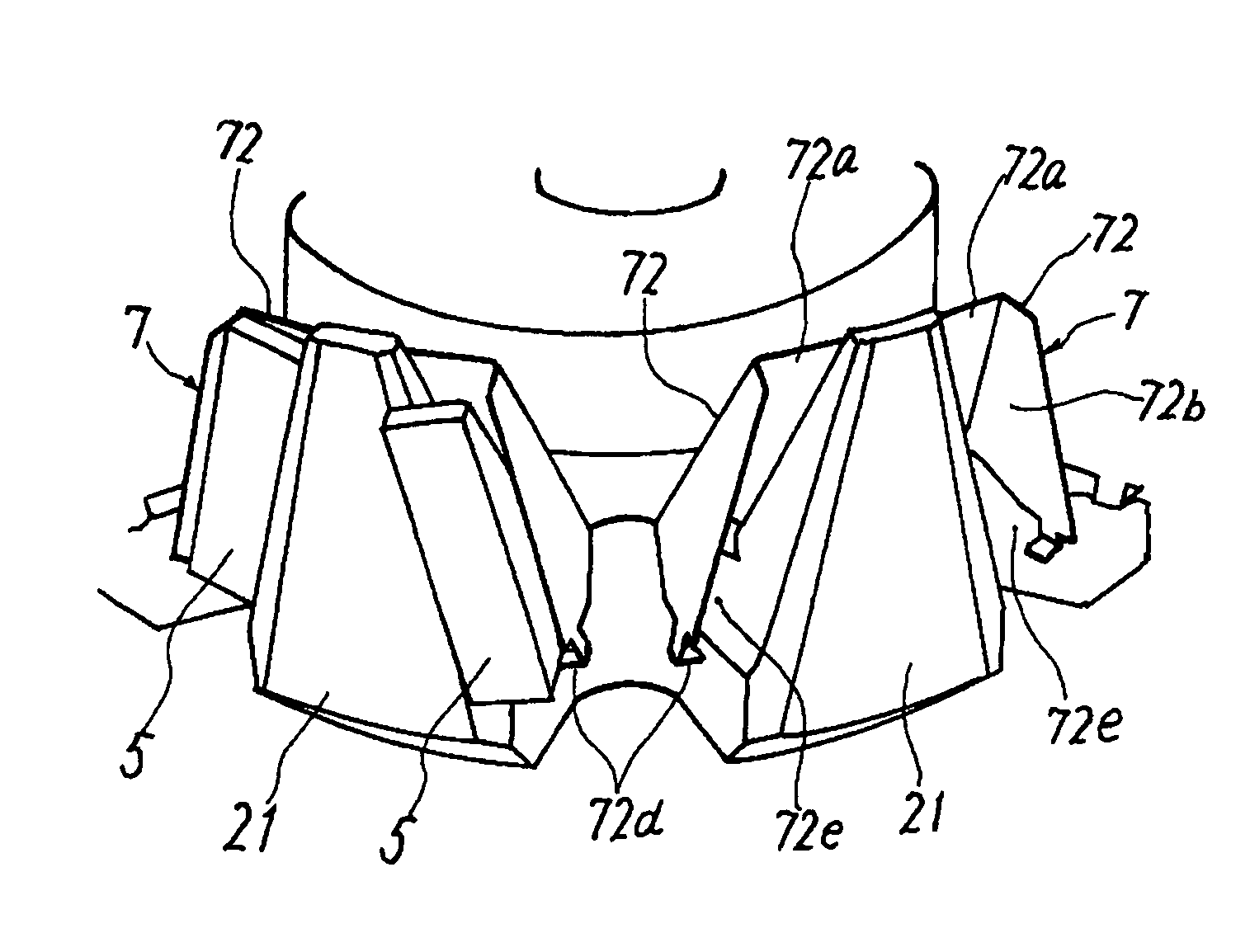 Electric rotating machine and manufacturing process thereof