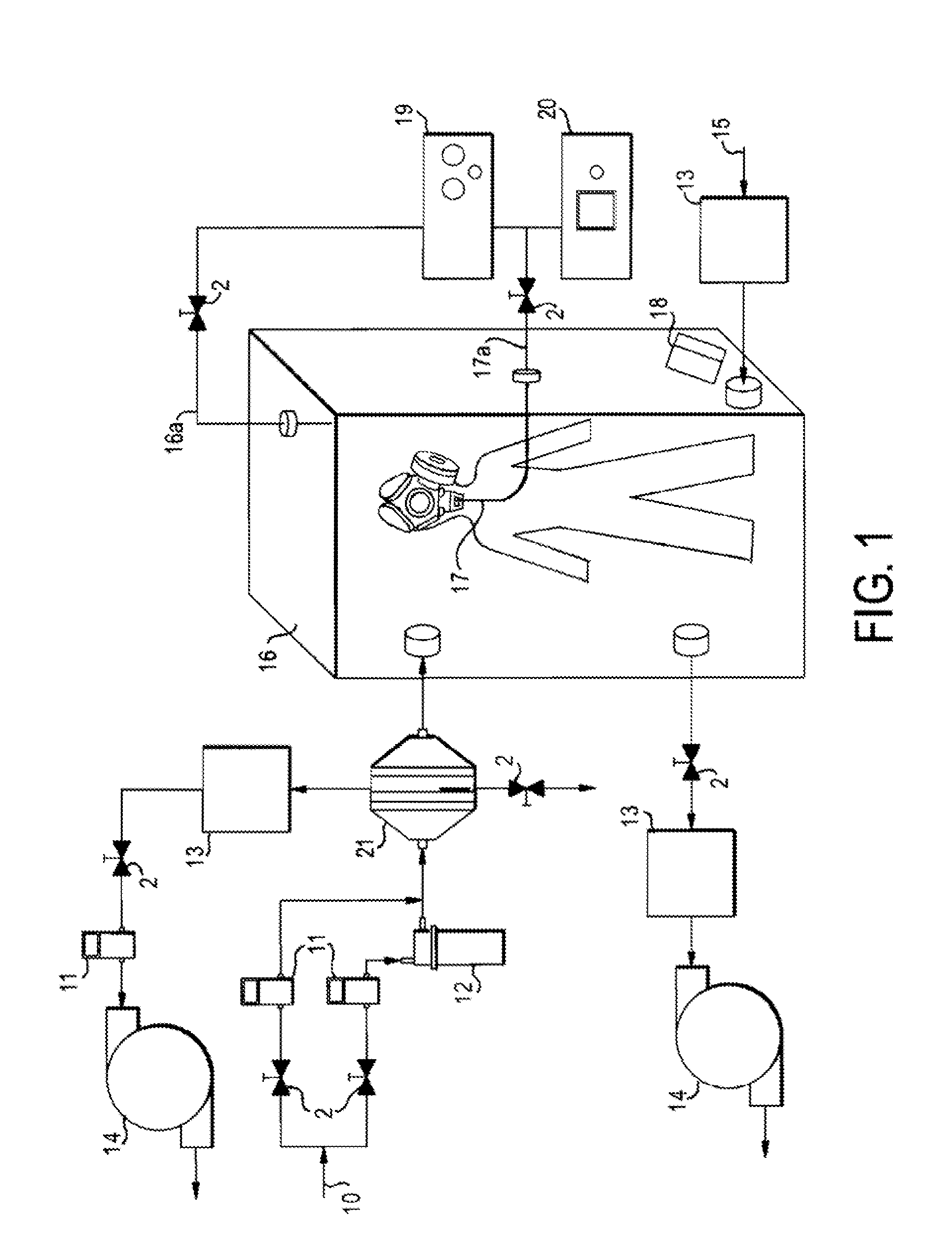 Quantitative fit test system and method for assessing respirator biological fit factors