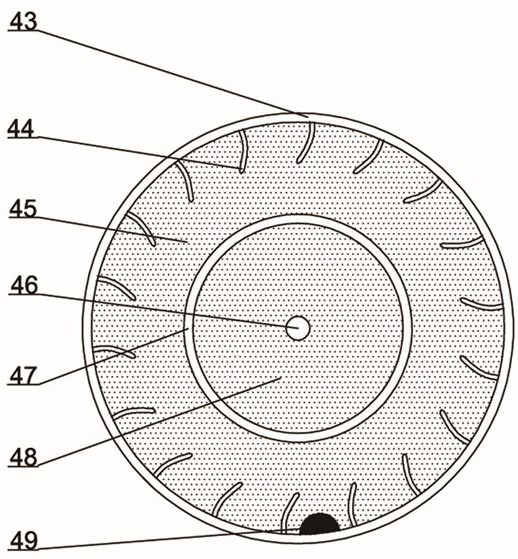 A flame retardant fabric drying device