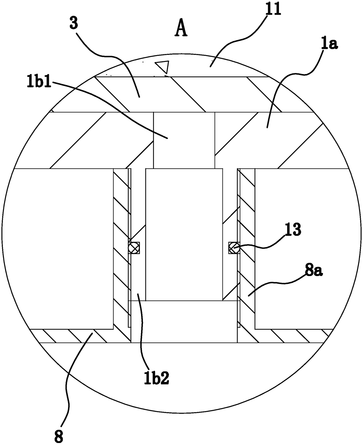 Air guiding mechanism of air purifier