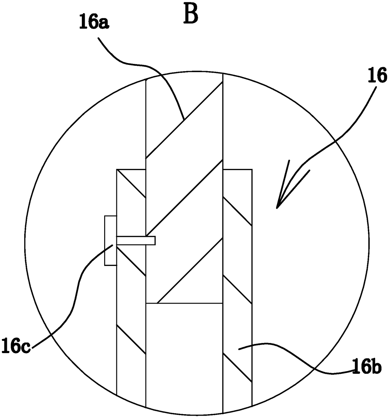 Air guiding mechanism of air purifier