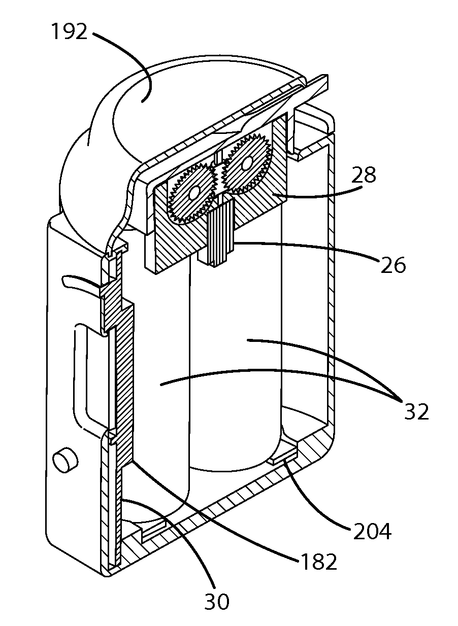 Method and apparatus for dispensing fluid compositions
