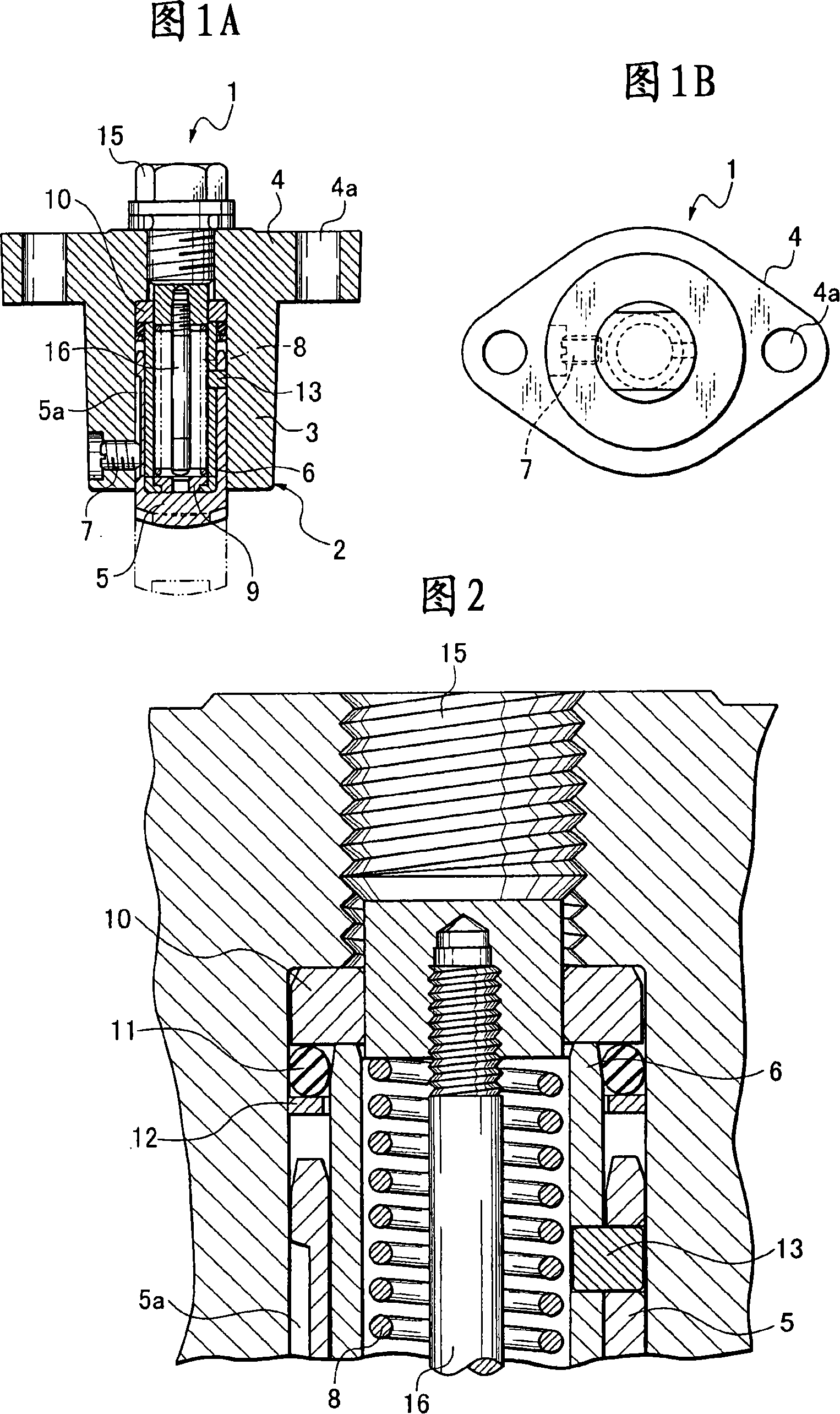 Mechanical tensioning device for dowm pressing