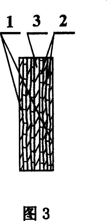 Multilayer composite patterned stainless steel and its mfg. method