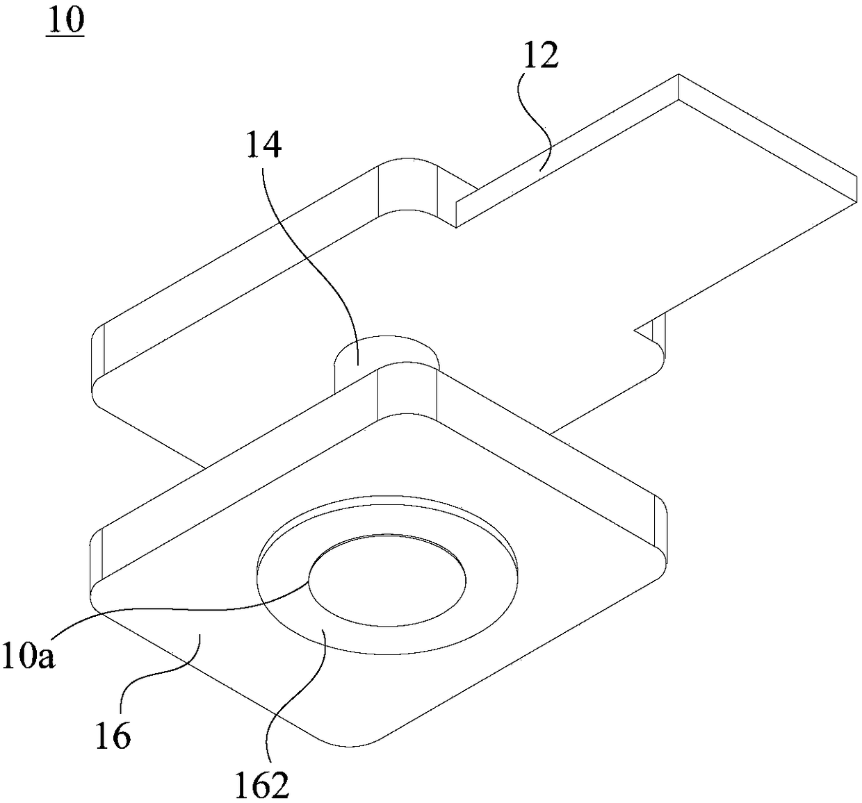 Power battery, top cover cathode structure and welding method of top cover cathode structure