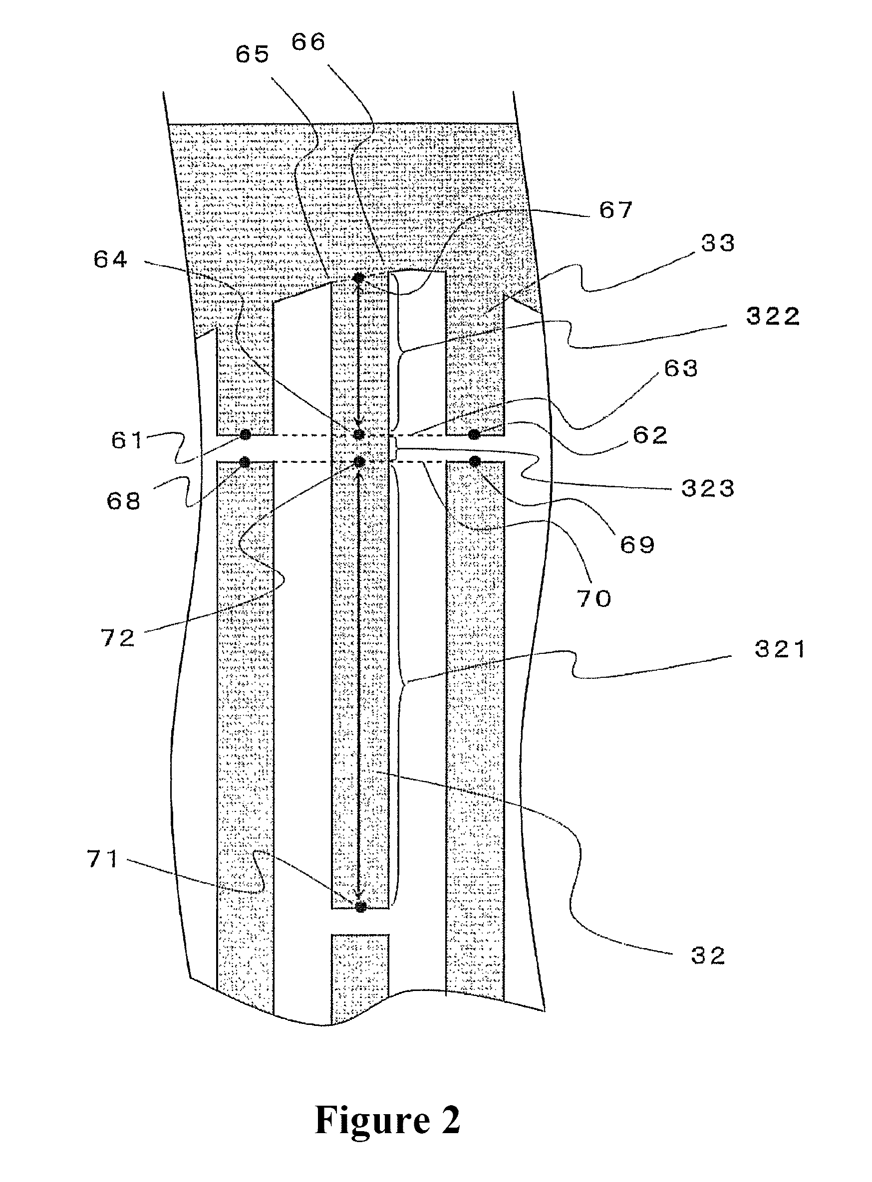 Elastic surface wave device comprising dummy electrodes