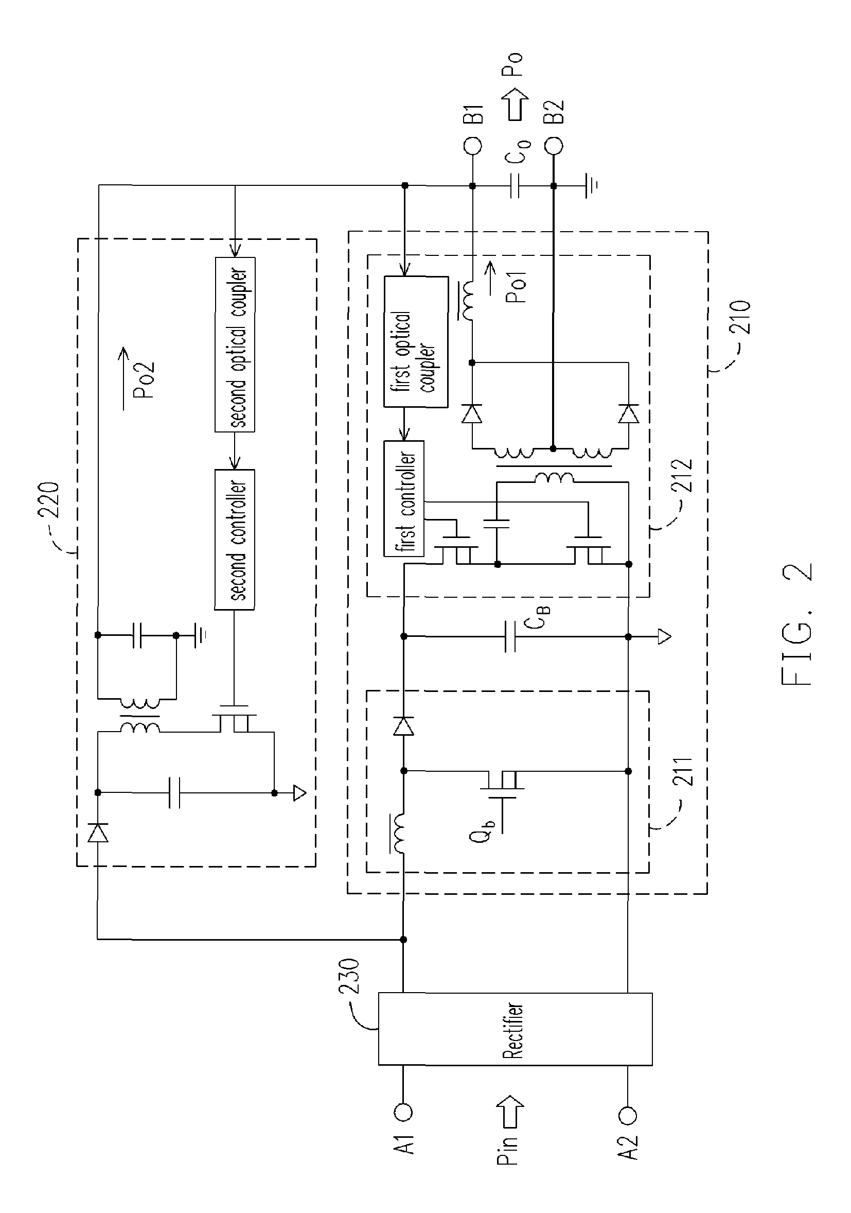 Energy efficient power supply device and operating method thereof