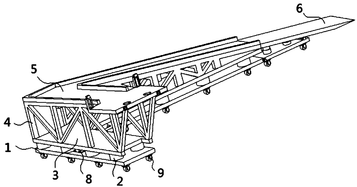 Auxiliary device for simple and lifting type three-dimensional garage