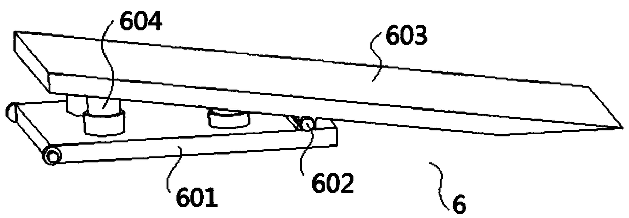 Auxiliary device for simple and lifting type three-dimensional garage