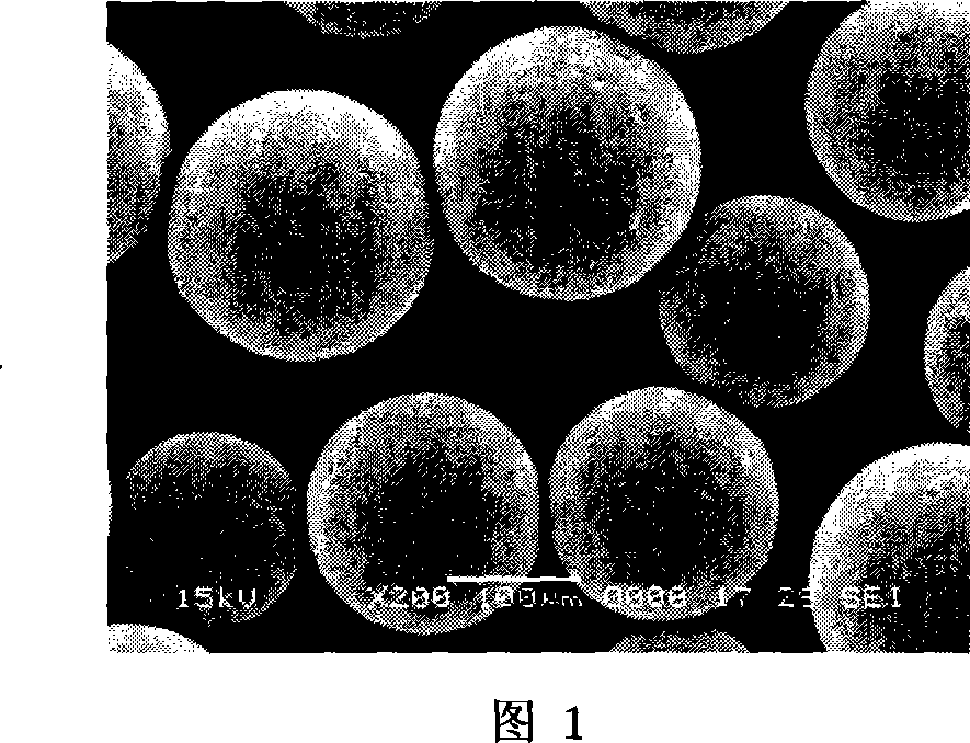 Preparation method of spherical charcoal-aero gel