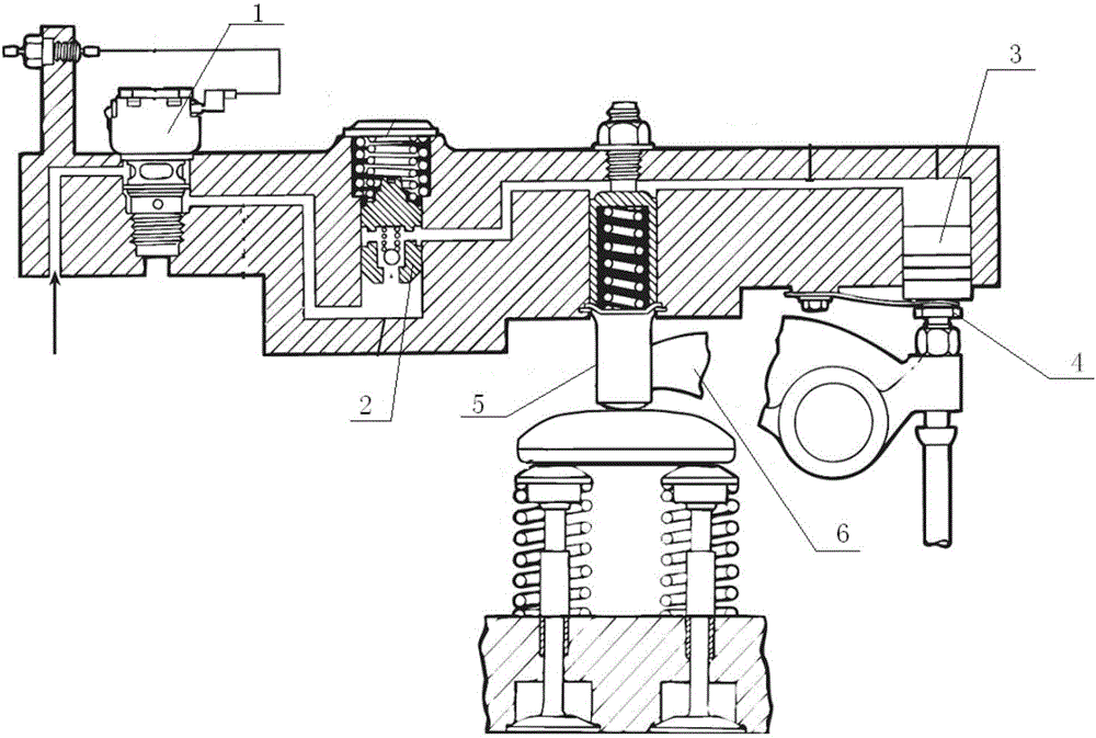 Engine and braking mechanism thereof