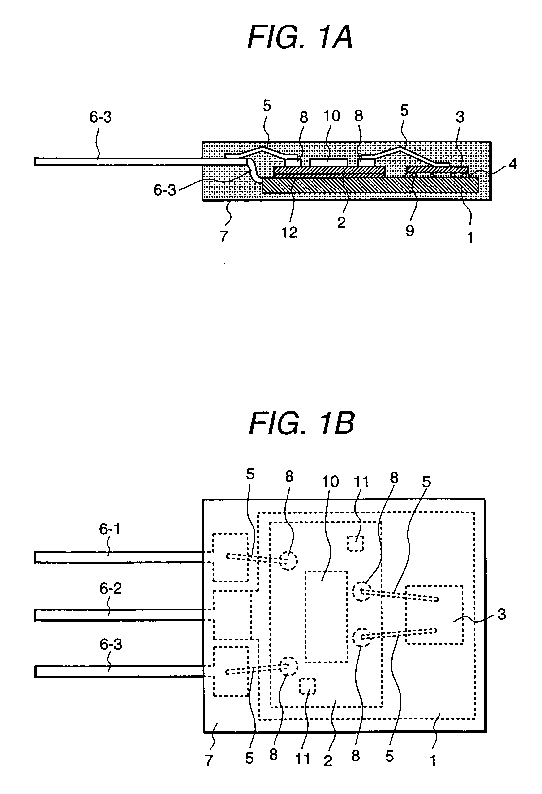 Resin-sealed electronic apparatus for use in internal combustion engines