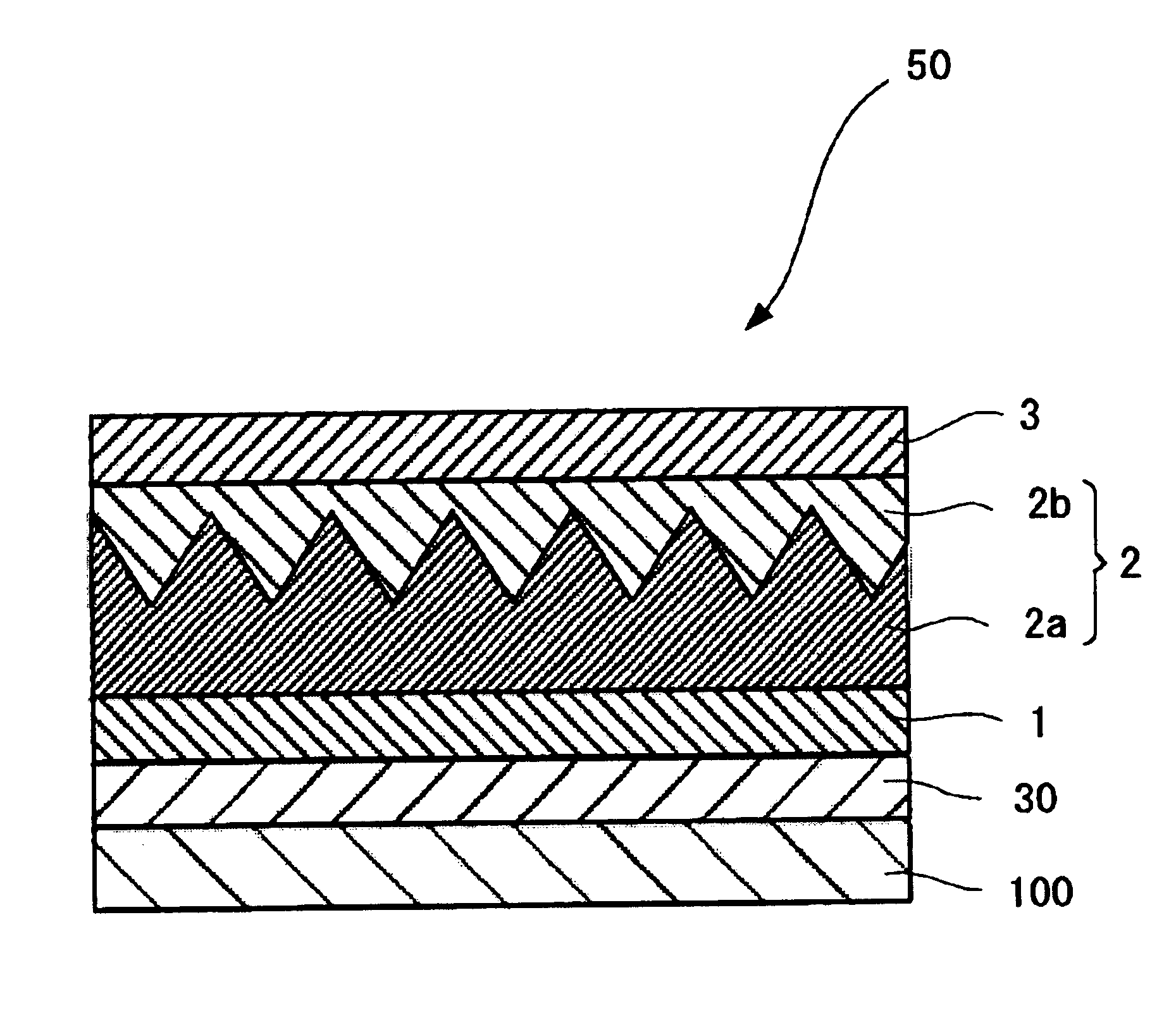 Ferroelectric capacitor, process for production thereof and semiconductor device using the same