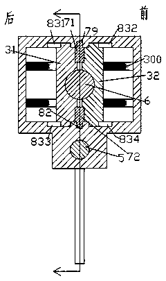 Welding machine-oriented welding gun traveling mechanism capable of cooling rapidly