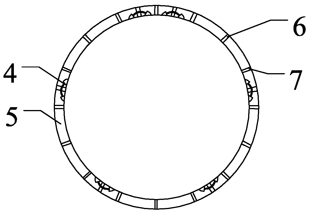 Reinforcing method for shallow covering shield tunnel based on soft ground