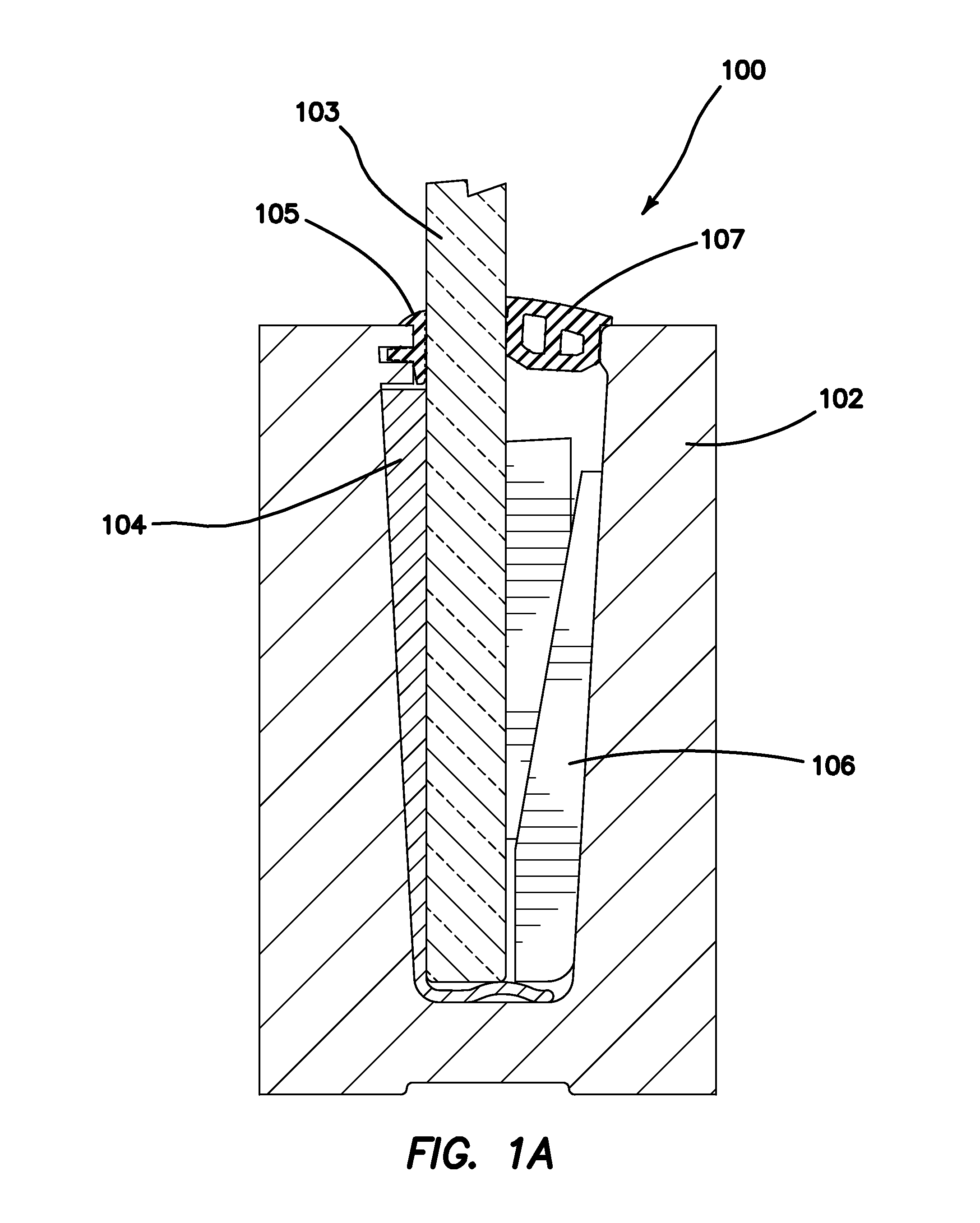 Concealable Clamping System for Mounting Partitions