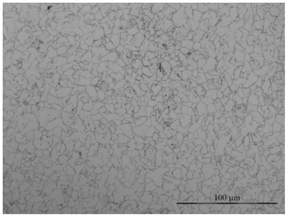 A kind of nb, v microalloyed gear steel and its preparation method, heat treatment method, carburizing treatment method and carburized gear steel