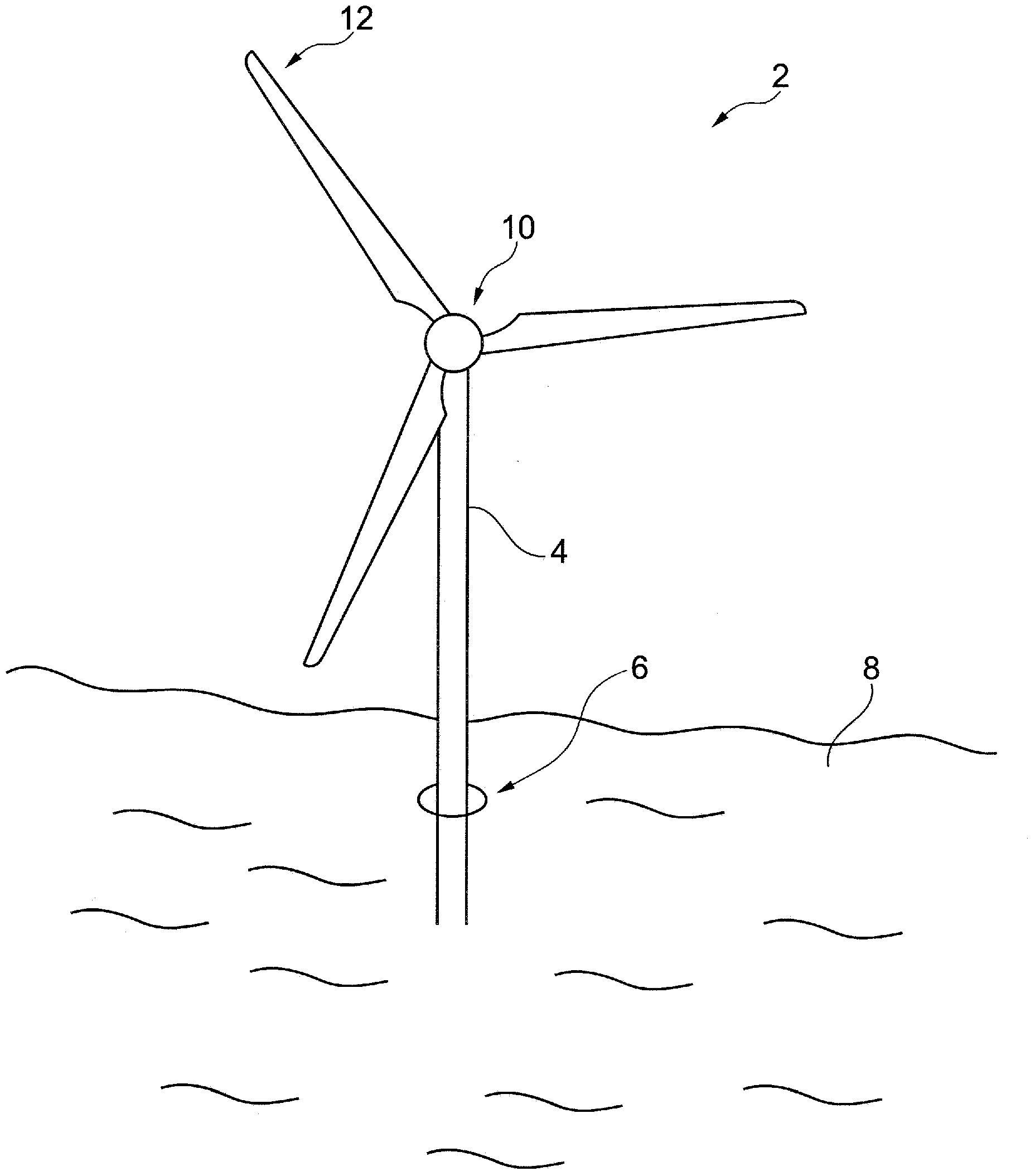 Working platform for offshore wind energy plant and method for manufacturing same