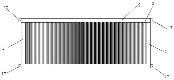 Flat sheet membrane assembly capable of forming water outlet and circulation channels after being spliced