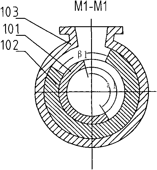 Air inlet sectioning device for internal combustion engine