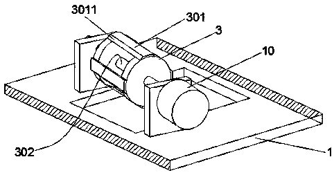 Automatic toxin removing device for raw cassava