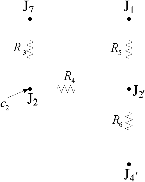 Method for distinguishing temperature of submersible motor based on lumped parameter model