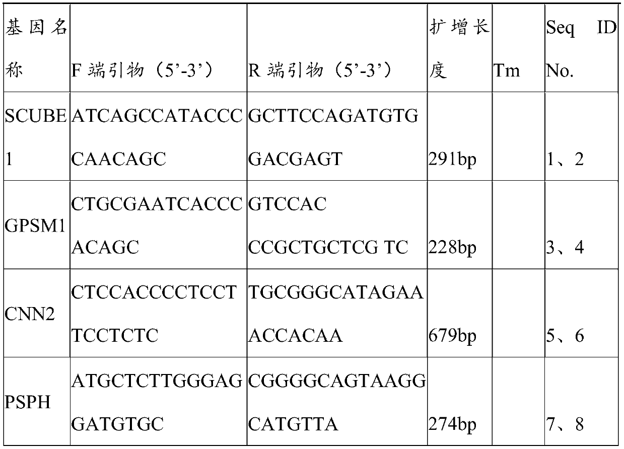 Female premature ovarian insufficiency susceptibility gene detection model and detection kit