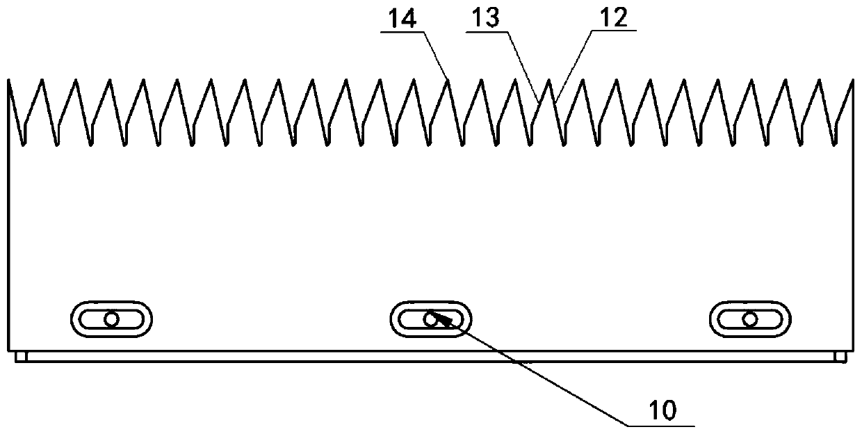 Wafer mounting base capable of preventing wafer from shaking and deviating and wafer lifting device