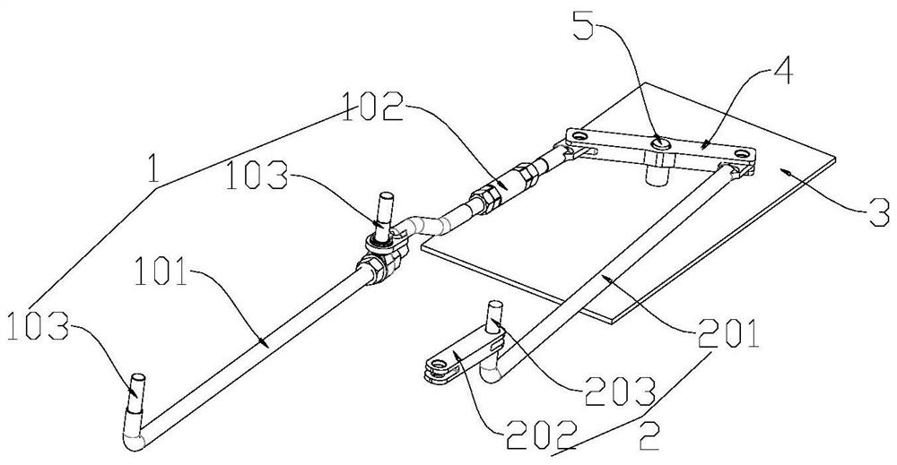 A movable cog rail conversion device and system in the cog track branch area