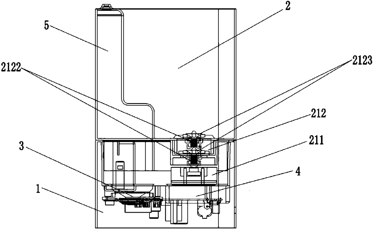 Humidifier with double-valve structure