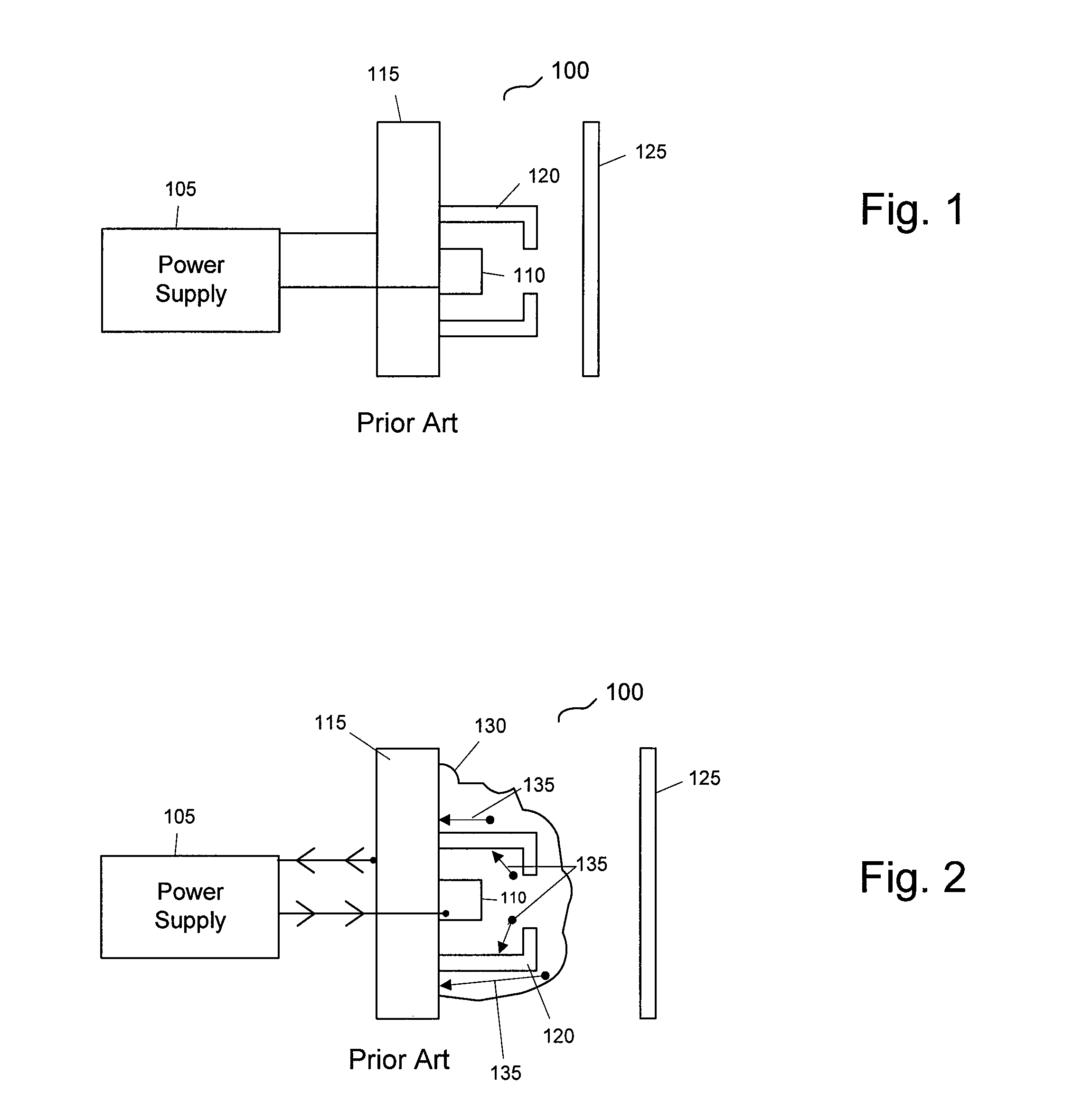 System and method for high-energy sputtering using return conductors