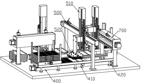 Semiconductor lead frame stacking device