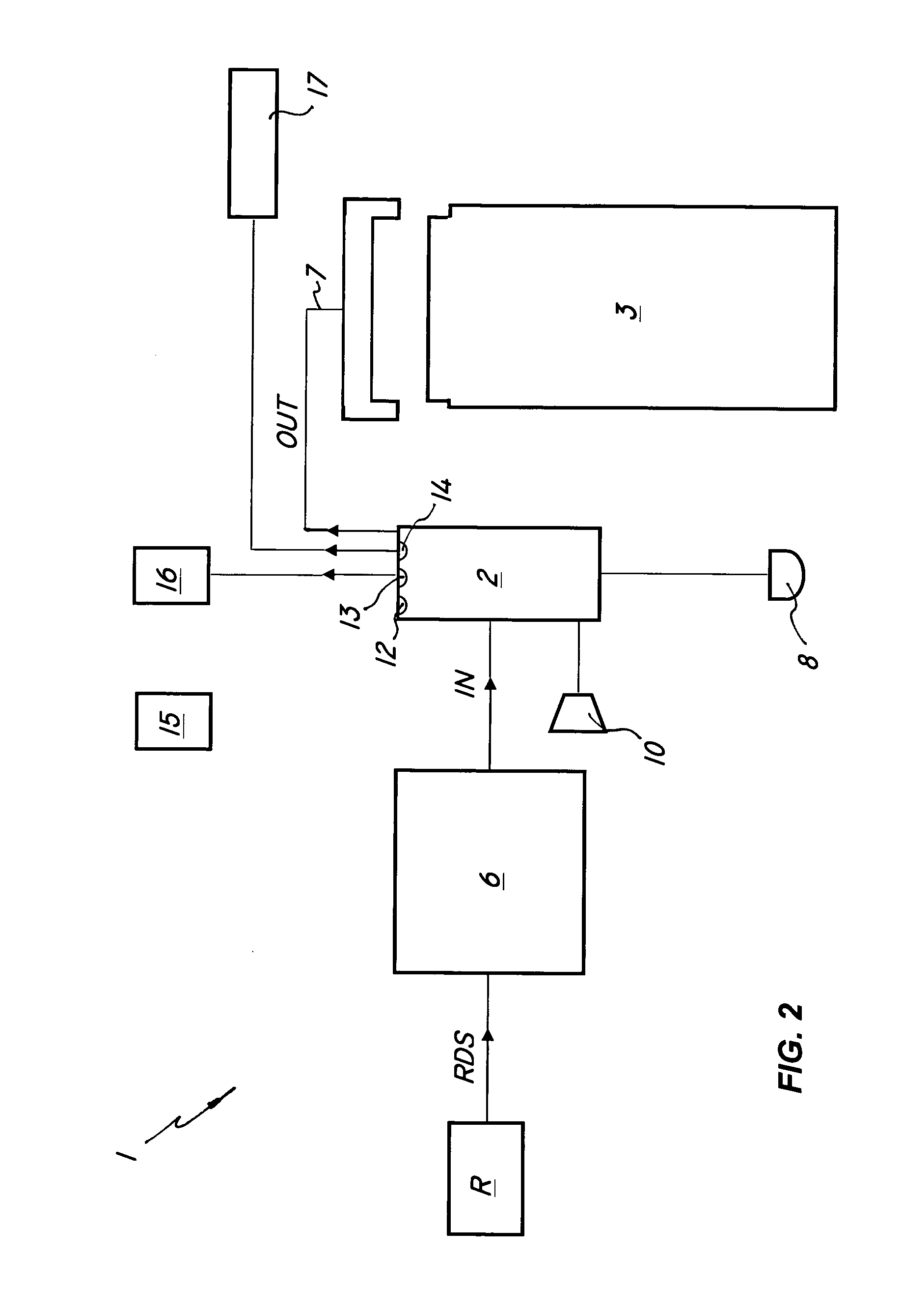 Electronic device for detection and storage of rds signal data