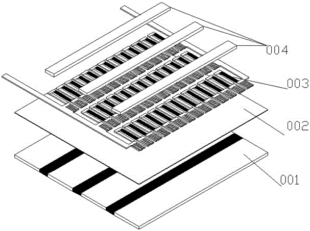 Planar flexible thermoelectric power generation structure