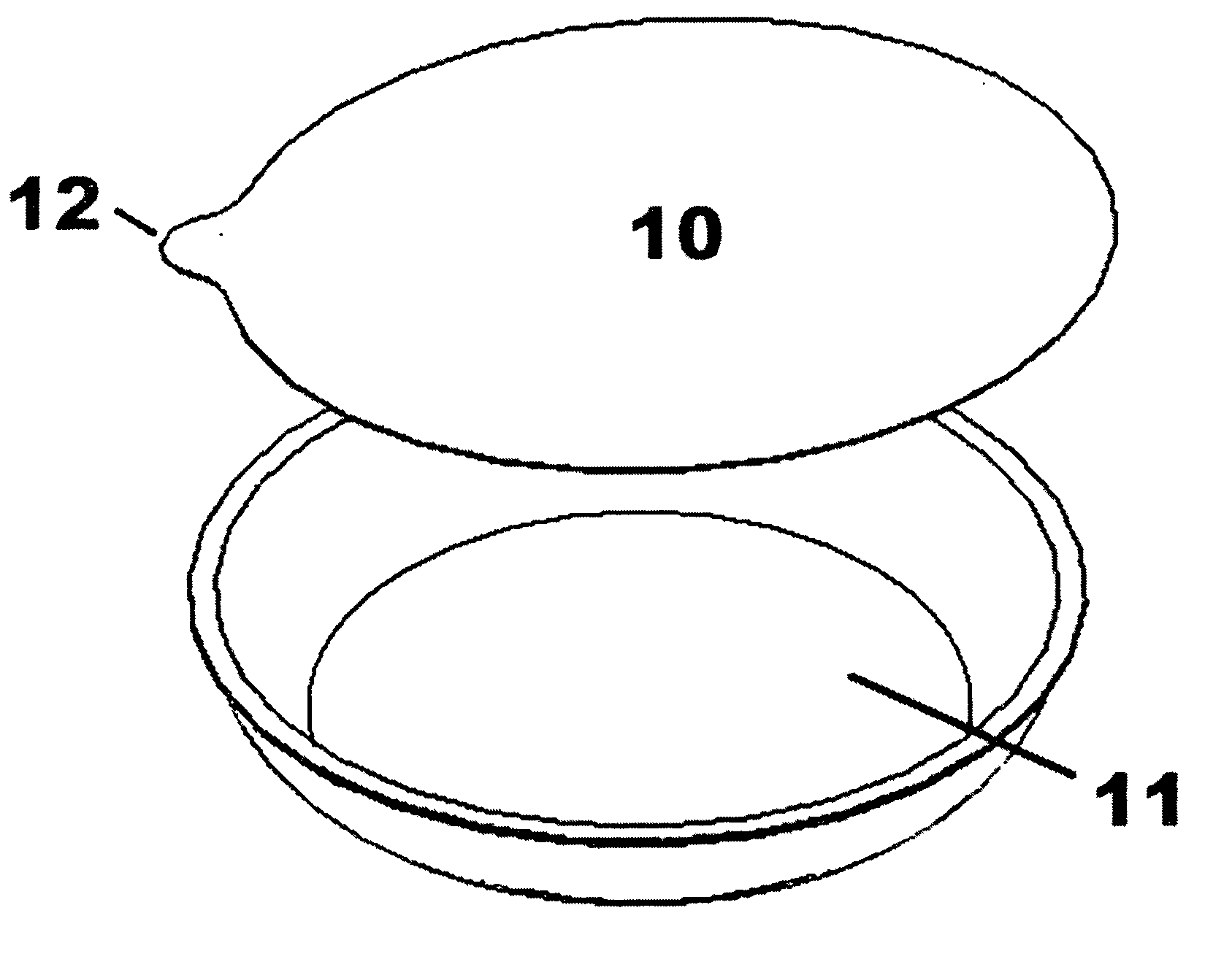 Apparatus for a disposable pet food feeding container