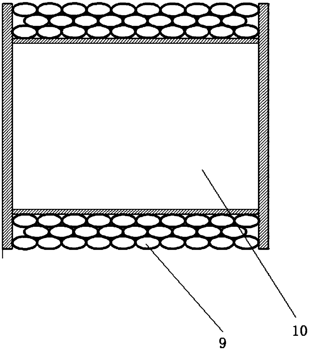 Method used for transferring big diameter plastic pipes and composite coiled pipes and clamps